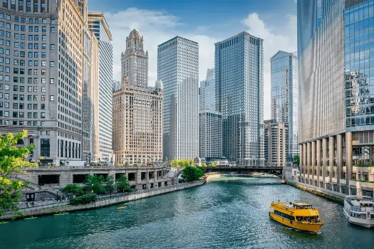 Chicago office map
