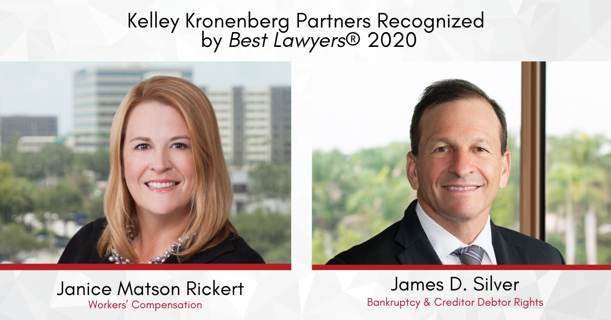 Kelley Kronenberg Partners Recognized by Best Lawyers® 2020