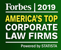 2019, “America’s Top Corporate Law Firms”