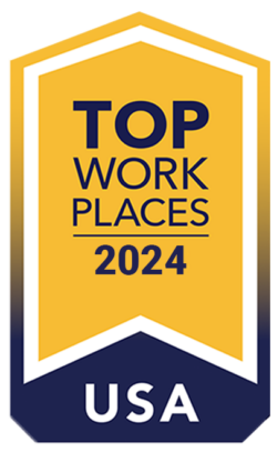 2021 – 2024, “Top Workplaces USA”