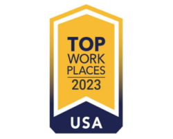 2021 – 2023, “Top Workplaces USA”