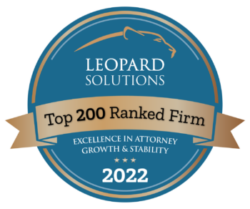 2022, “Top Law Firms Based on Growth and Stability”